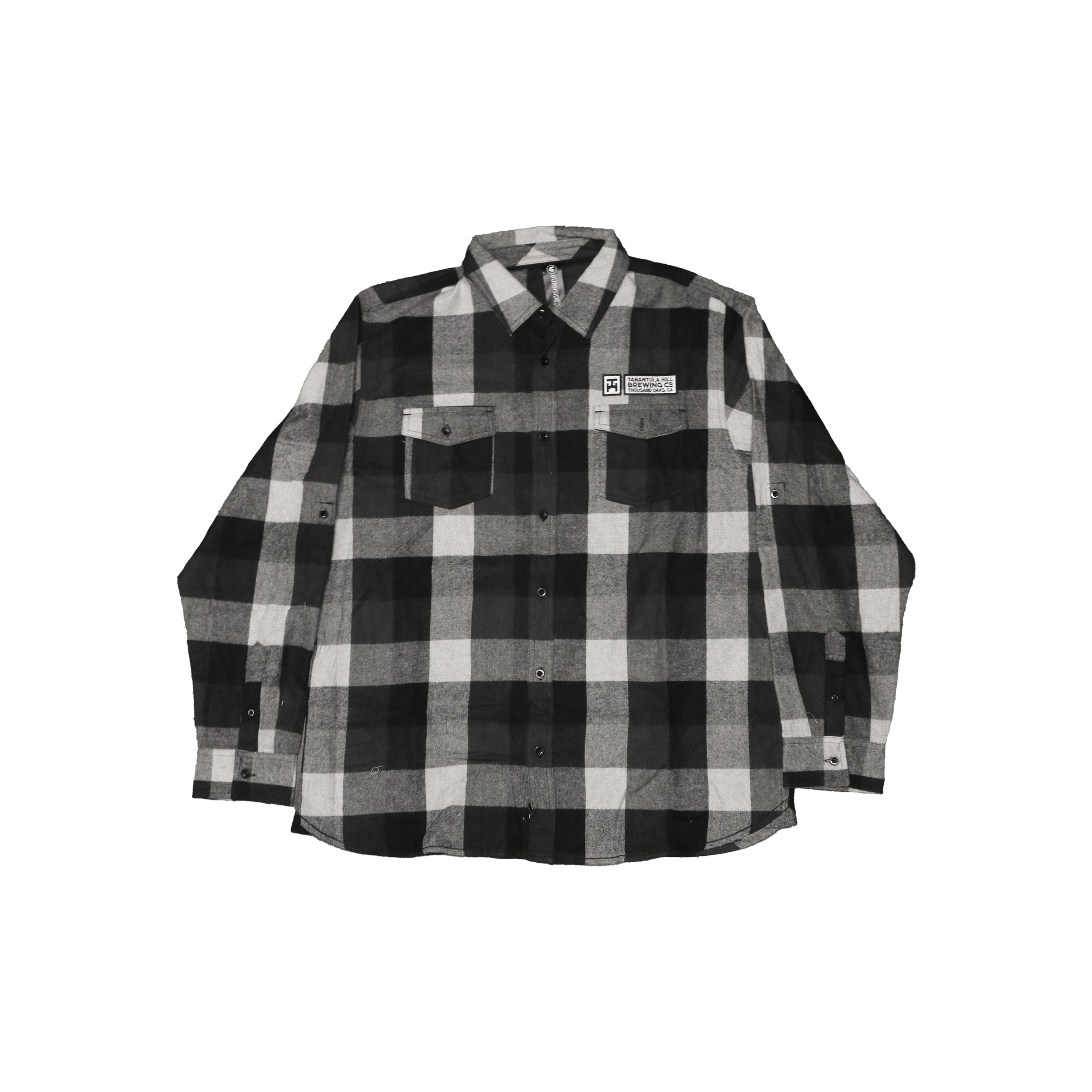 Black and Grey Flannel