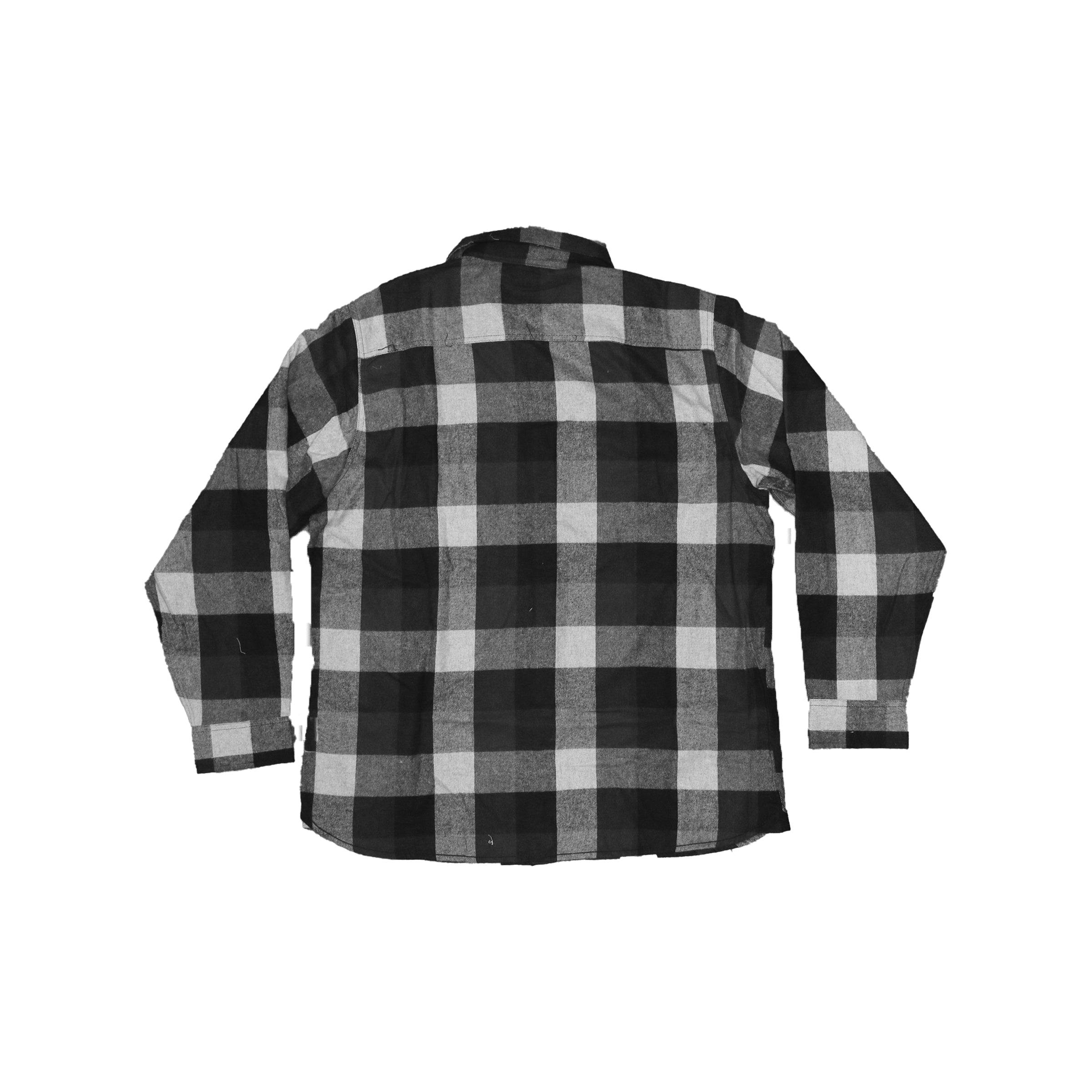 Black and Grey Flannel