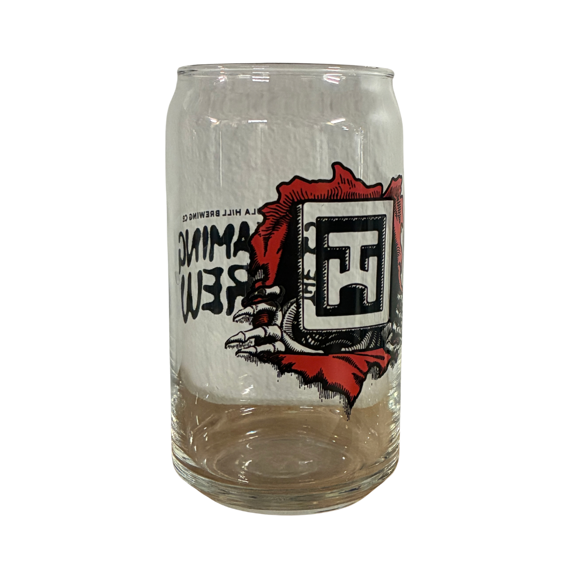 Gleaming The Brew Glass – 16oz Can Glass