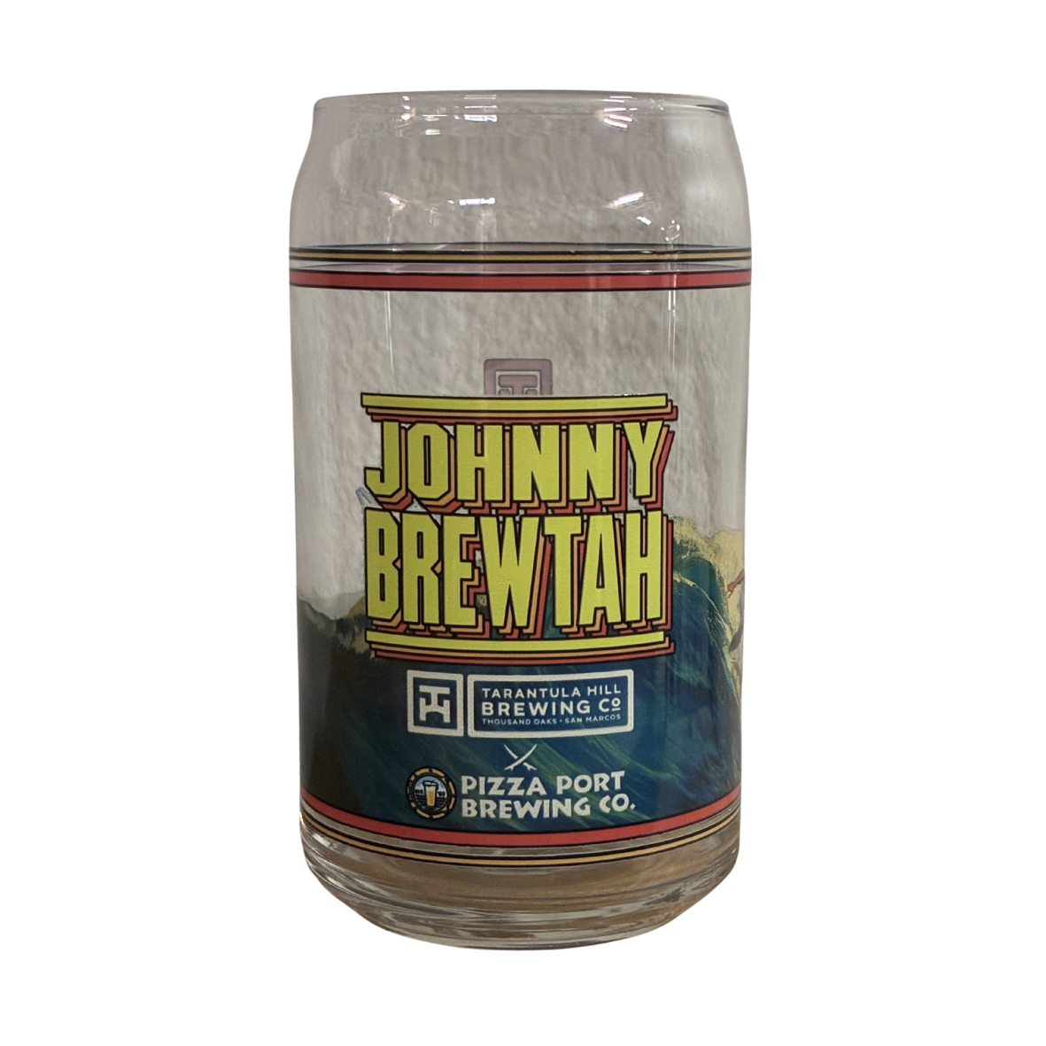Johnny Brewtah Glass – 16oz Can Glass