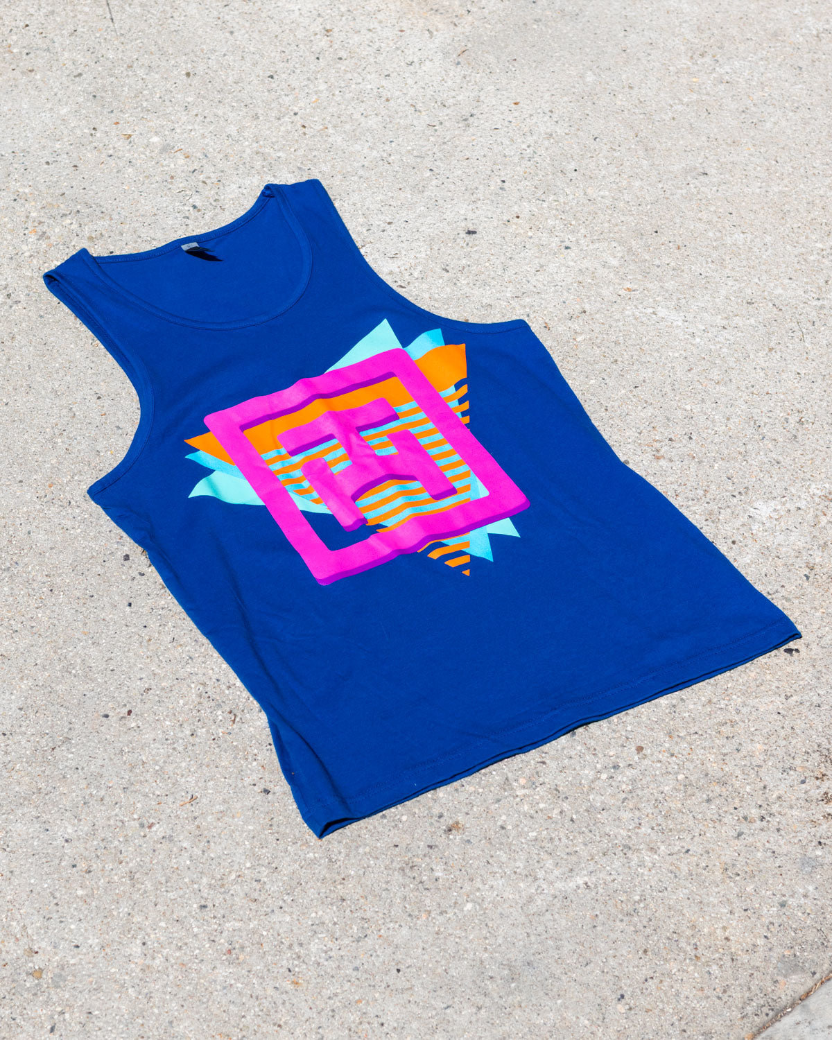 Blue Tank Top