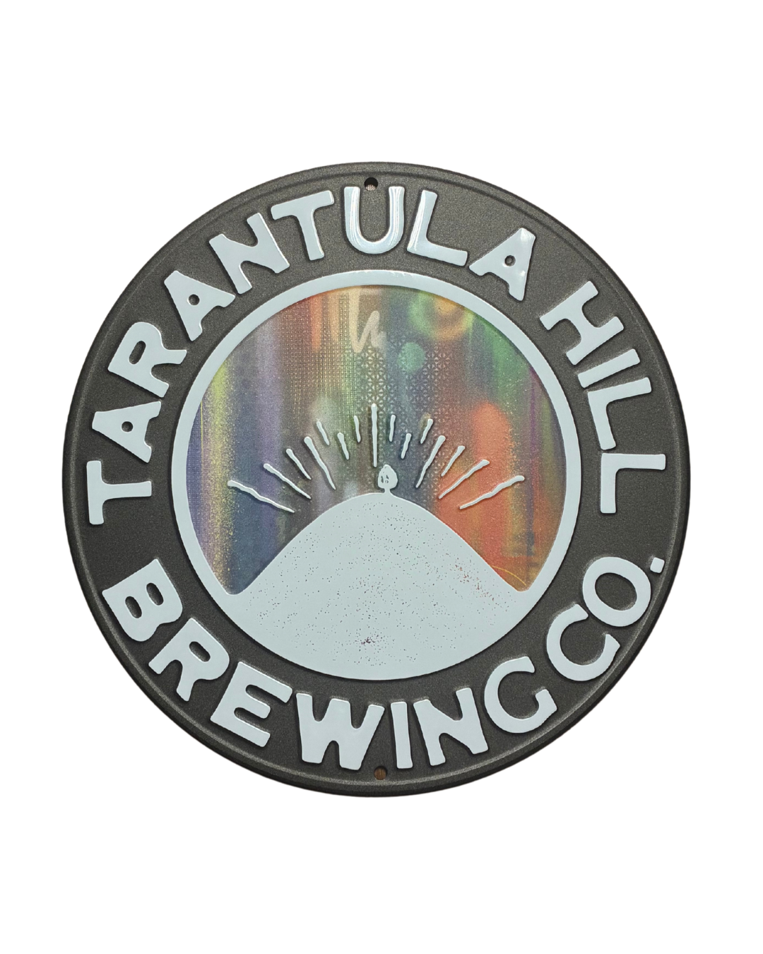 Tarantula Hill Brewing Co. Logo Tin Tacker