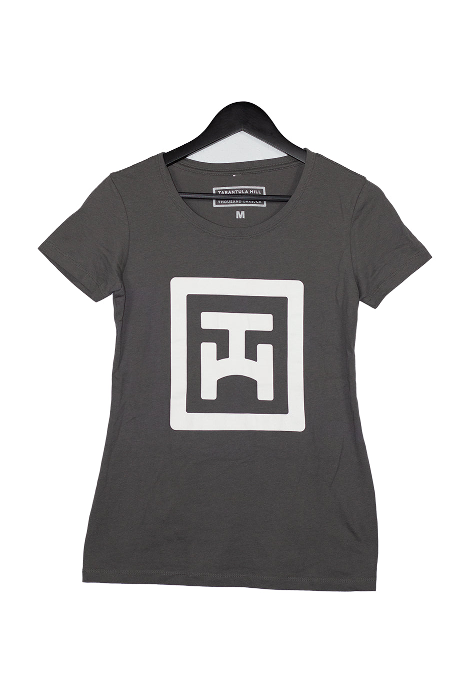 Women's Grey and White Tee